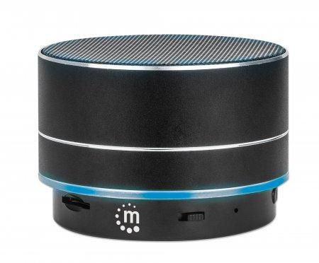 Manhattan 165310 W128290963 Metallic Bluetooth Speaker 