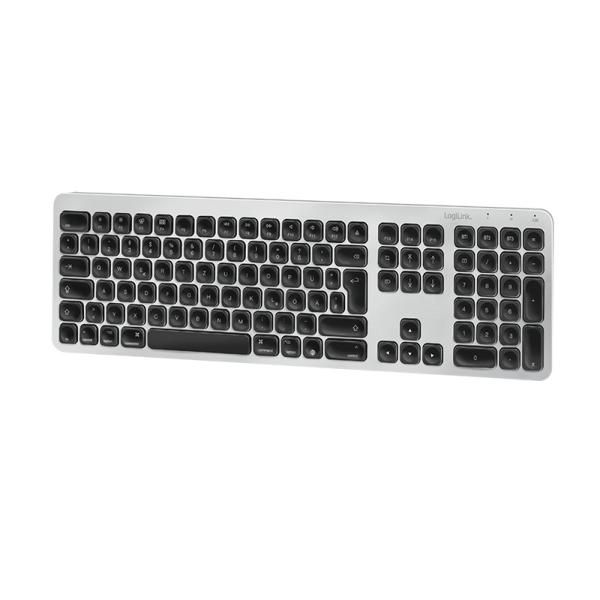 LogiLink ID0206 W128291217 Keyboard Bluetooth Grey 