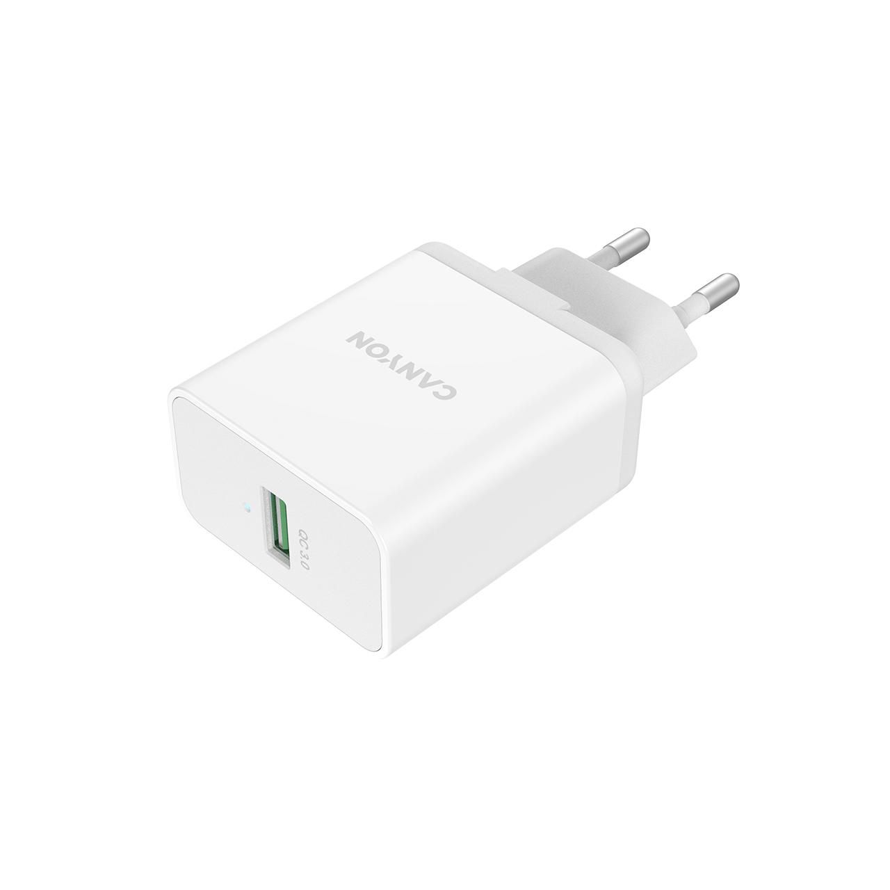 Canyon CNE-CHA24W W128291311 Mobile Device Charger White 