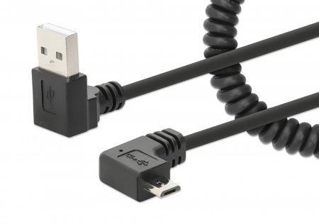 Manhattan 356237 W128291409 Usb-A To Micro-Usb Cable, 1M, 