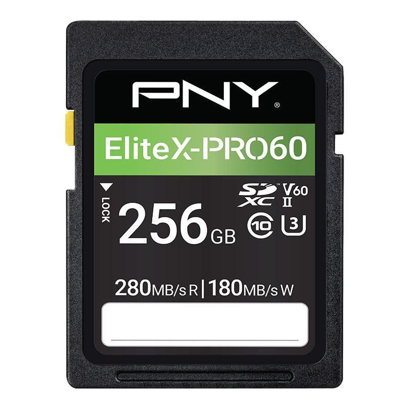 PNY P-SD256V60280EXP6-GE W128291733 Elitex-Pro60 256 Gb Sdxc 