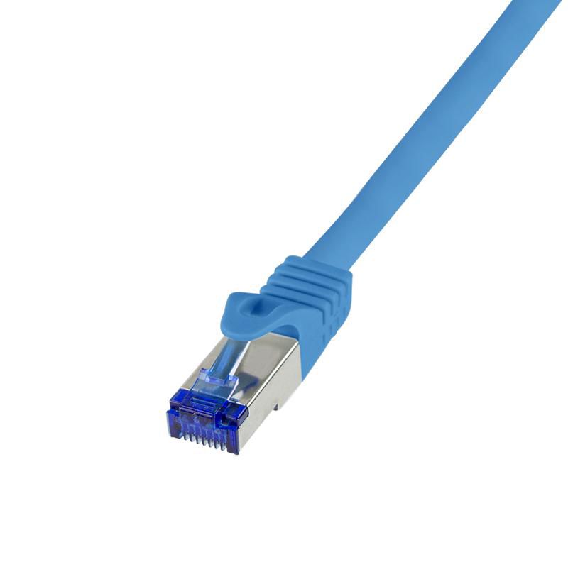 LogiLink C6A036S W128292213 Networking Cable Blue 1 M 