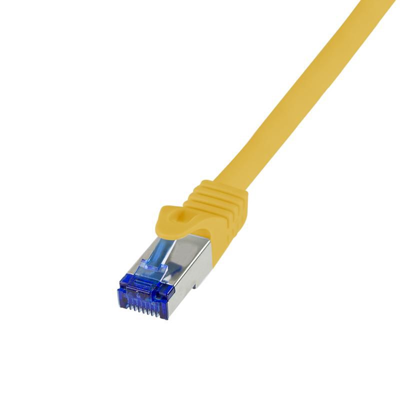 LogiLink C6A057S W128292226 Networking Cable Yellow 2 M 