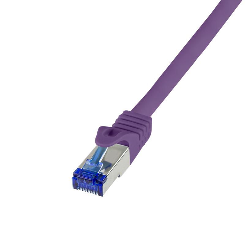 LogiLink C6A049S W128292236 Networking Cable Purple 1.5 M 