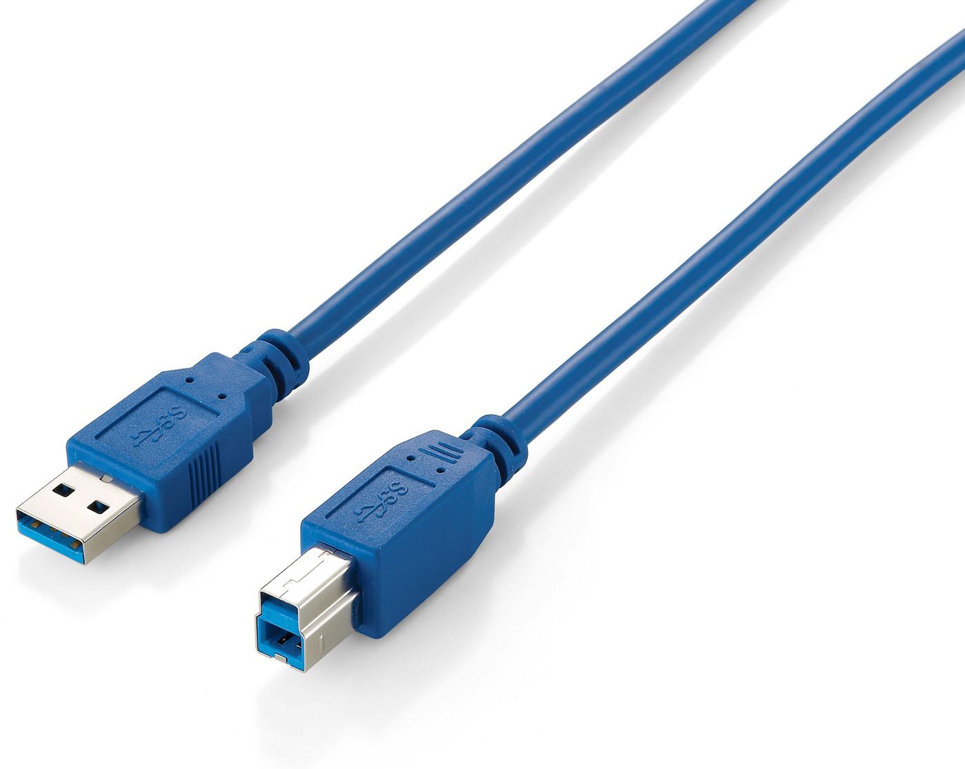 Kab USB 3.0 Verbindung / 03,00m / StA - StB / blau / equip
