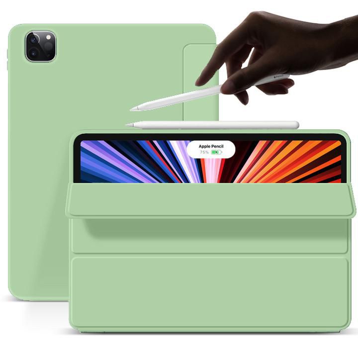 Denver Folio Case iPad Pro 11 2022/2021. Light Green Pu