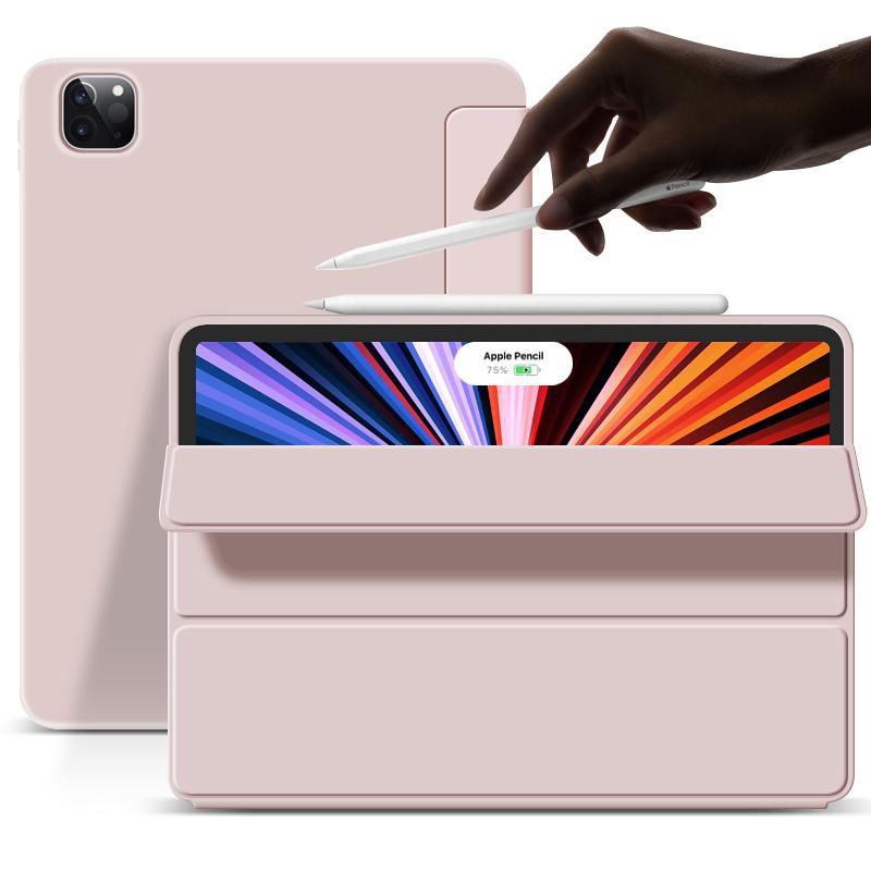 Denver Folio Case iPad Pro 11 2022/2021. Pink Pu Leather