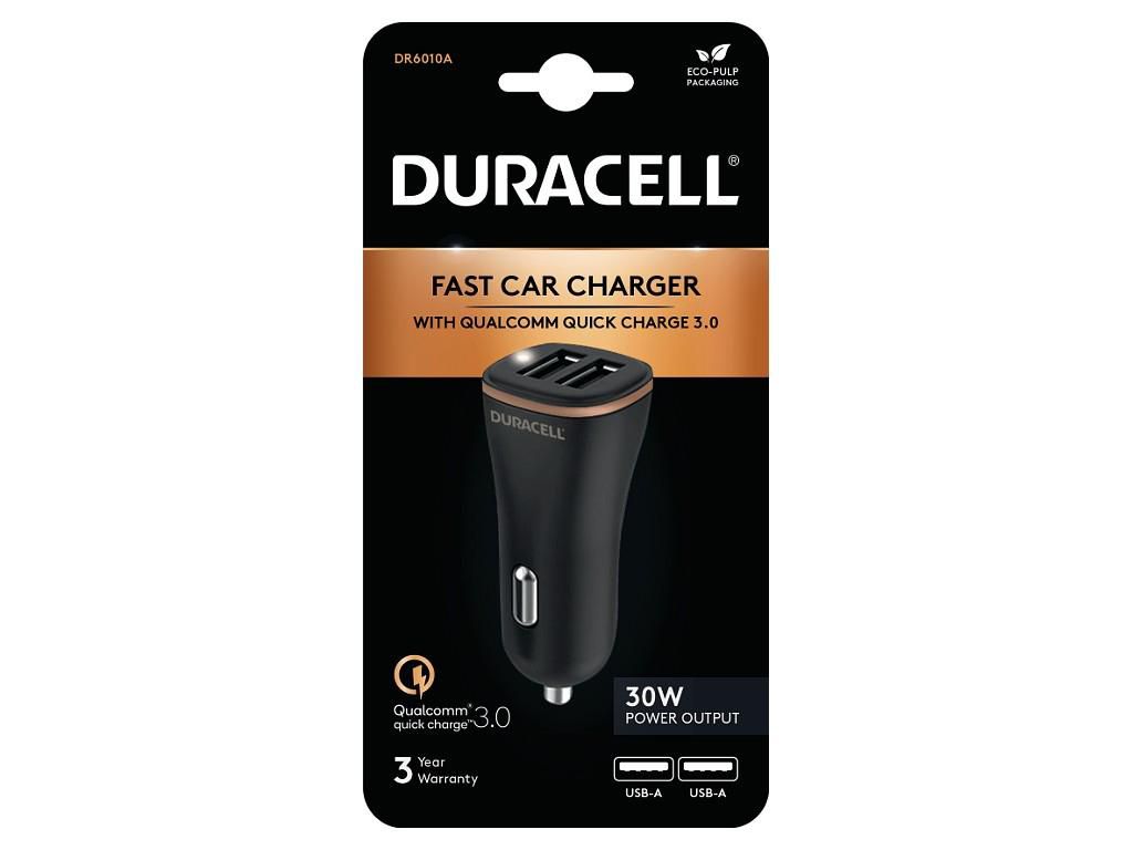 Duracell DR6010A W128297291 Mobile Device Charger Black 