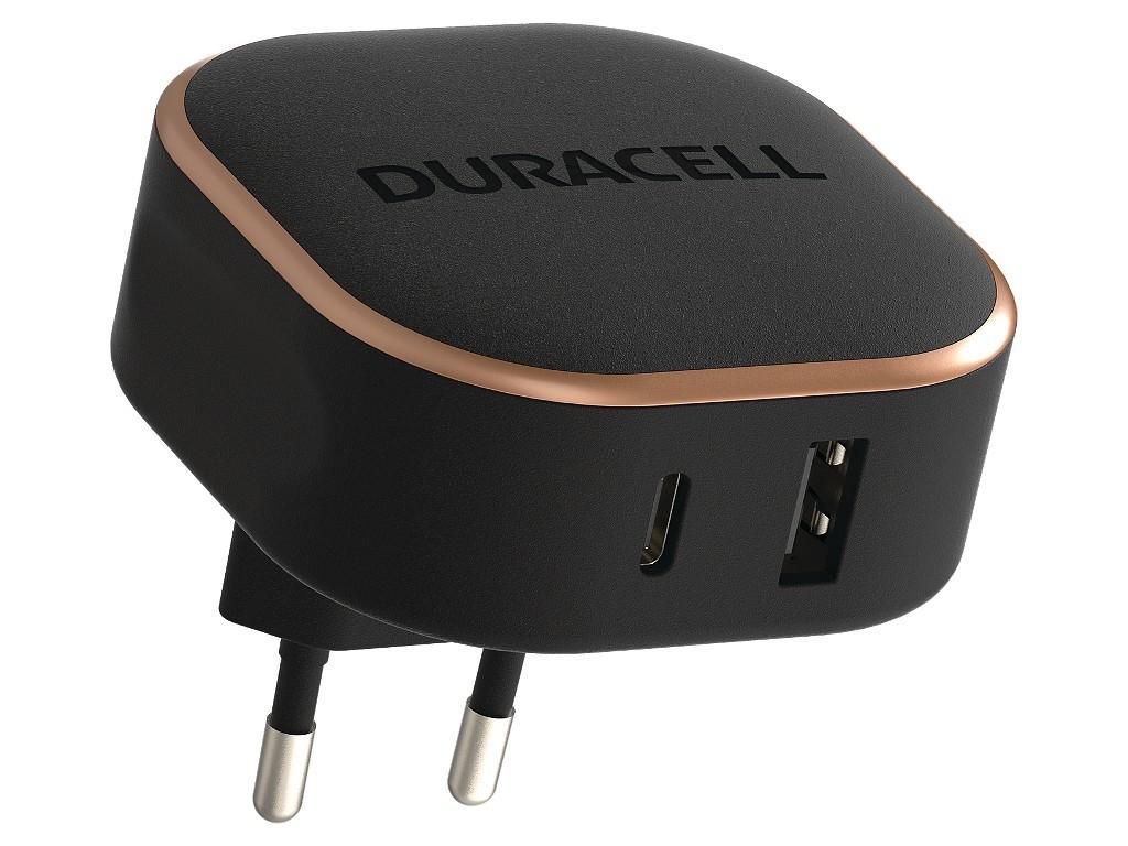 Duracell DRACUSB20-EU W128297298 Mobile Device Charger Black 