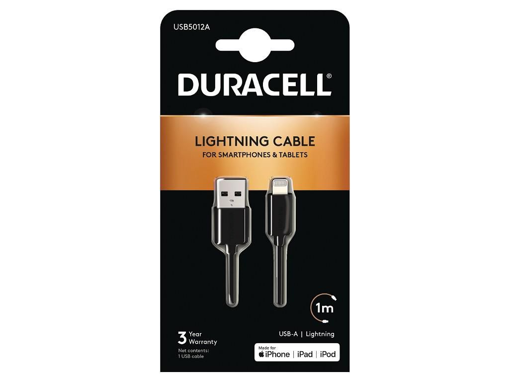 Duracell USB5012A W128297455 SyncCharge Cable 1 Metre 