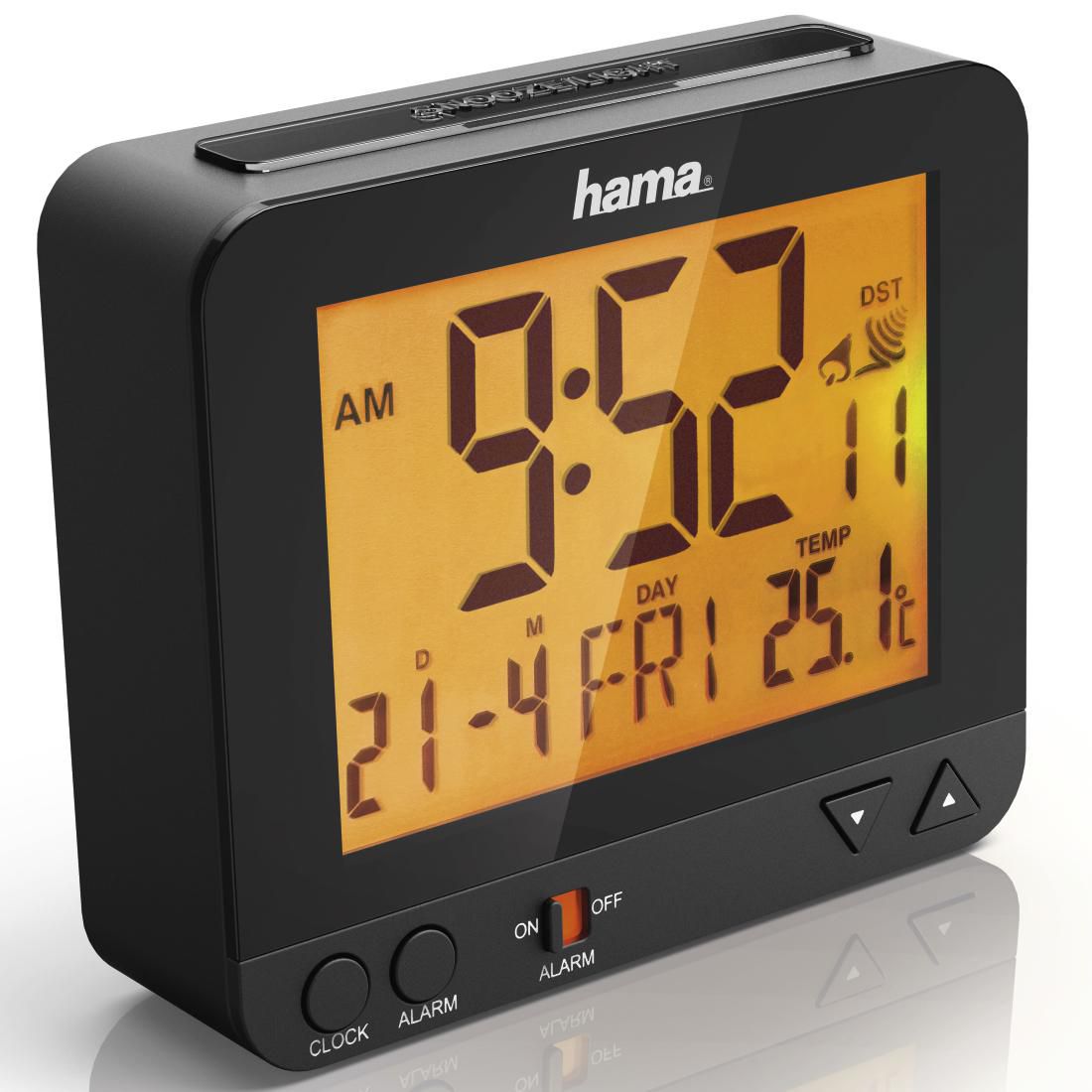 Hama 186320 W128278488 Rc 550 Digital Table Clock 