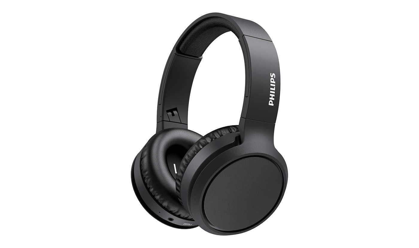PHILIPS Headband - Over-ear Headset mit Bluetooth TAH5205BK black