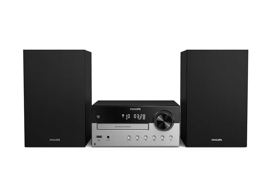 Philips TAM4205 Microsistema audio per la casa 60 W Nero, Argento