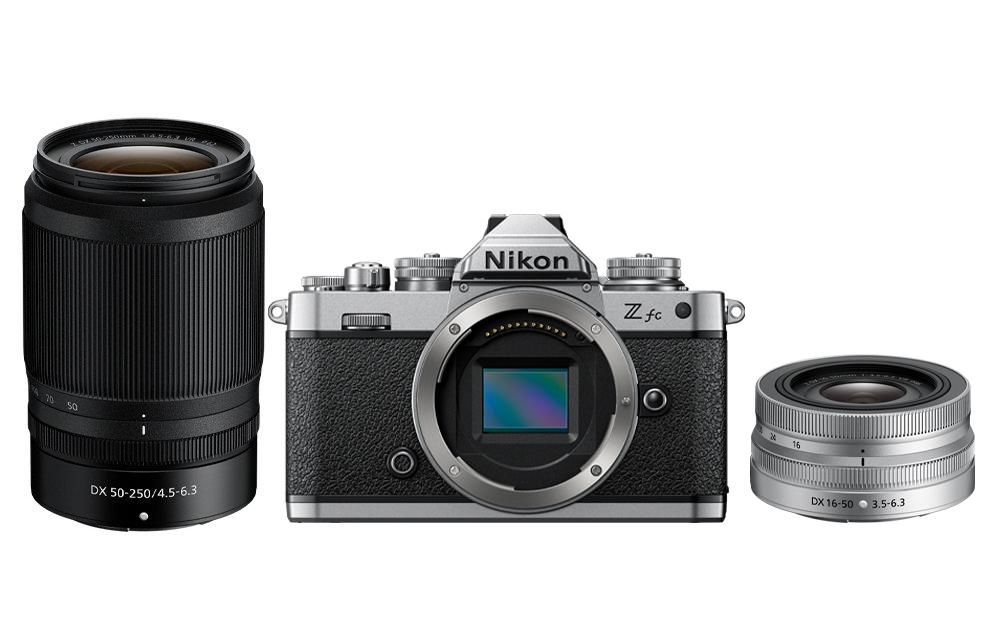 Nikon VOA090K003 W128299222 Z Fc + 16-50 Vr + 50-250 