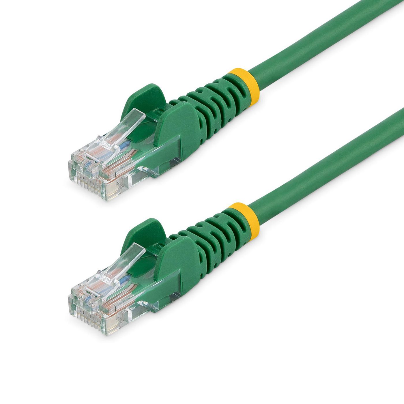STARTECH.COM 0,5m Cat5e Ethernet Netzwerkkabel Snagless mit RJ45 - Cat 5e UTP Kabel - Grün
