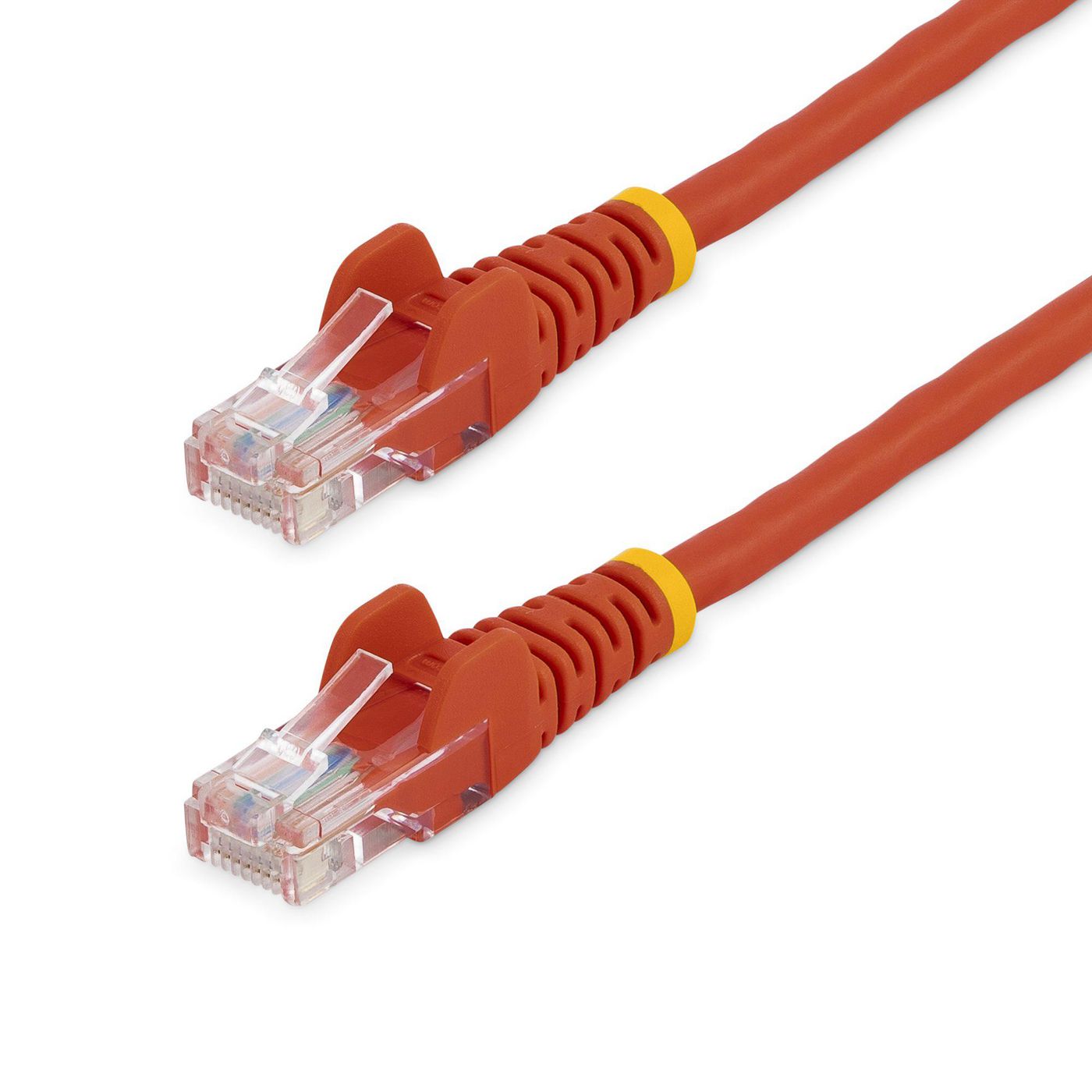 STARTECH.COM 0,5m Cat5e Ethernet Netzwerkkabel Snagless mit RJ45 - Cat 5e UTP Kabel - Rot