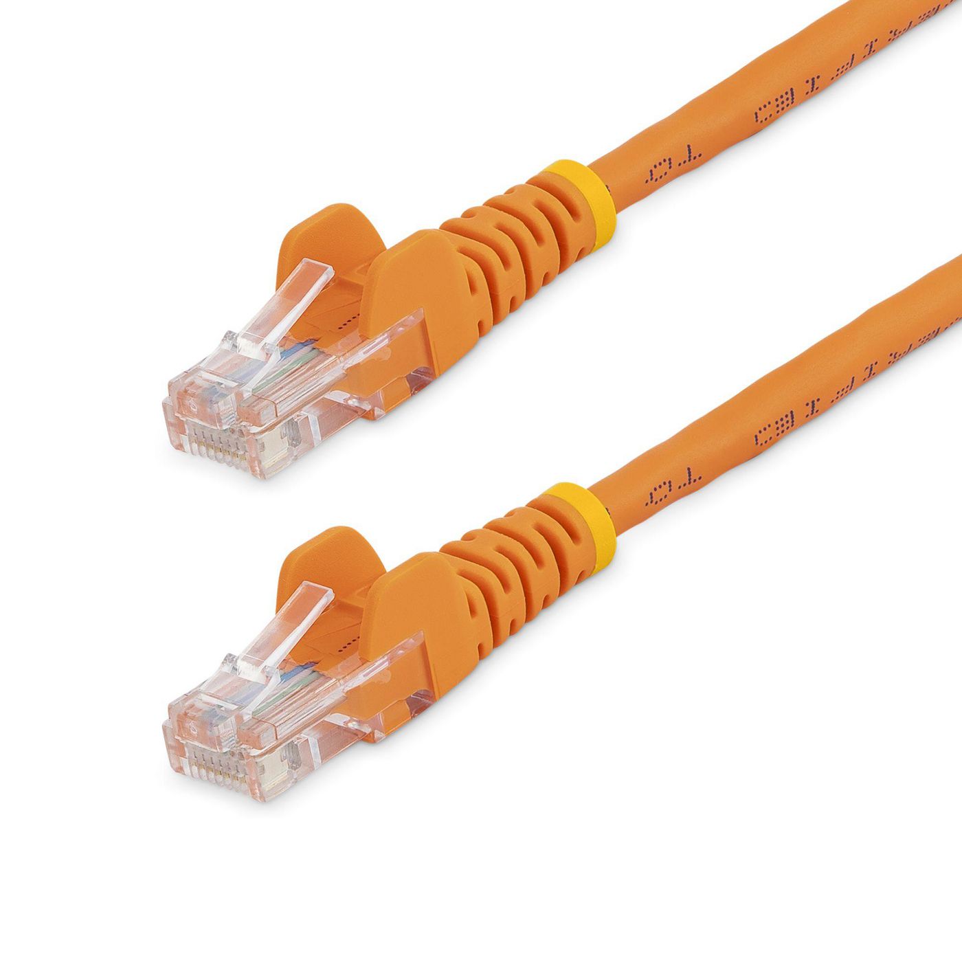 STARTECH.COM 0,5m Cat5e Ethernet Netzwerkkabel Snagless mit RJ45 - Cat 5e UTP Kabel - Orange