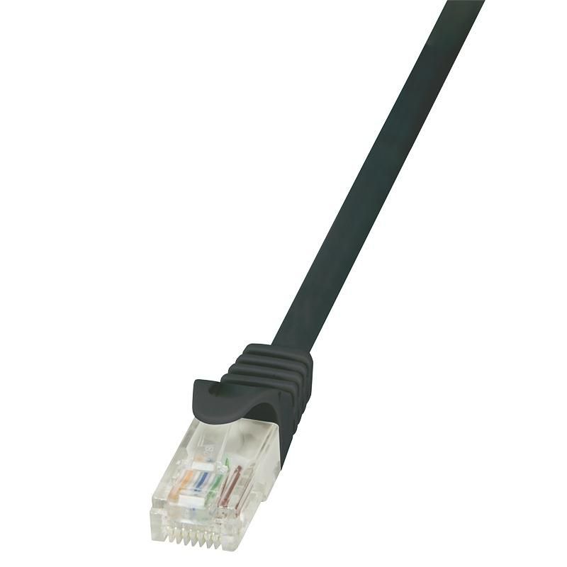LOGILINK CAT5e UTP Patch Cable AWG26 schwarz 3.00m