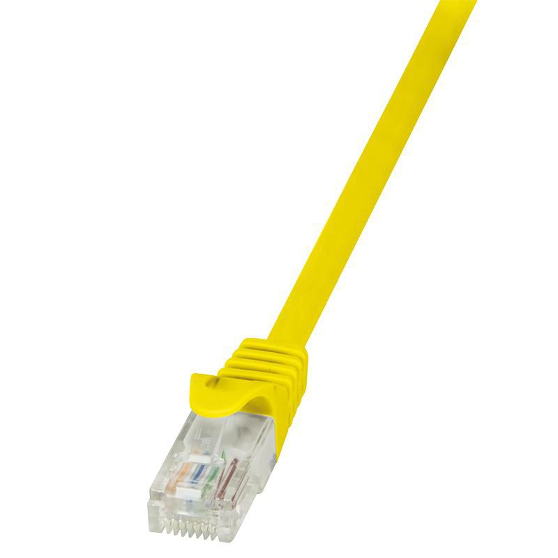 LOGILINK CAT6 U/UTP Patch Cable AWG24 gelb 1.00m Econ Line