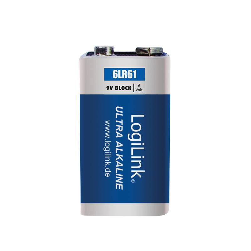 LogiLink 6LR61B1 W128302399 Household Battery Single-Use 