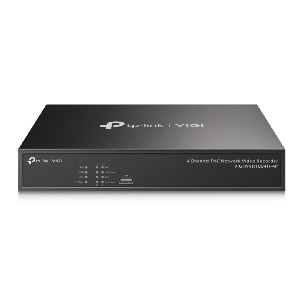 TP-Link VIGI NVR1004H-4P W128303026 Vigi 4 Channel Poe+ Network 