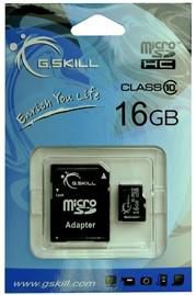 GSkill FF-TSDG16GA-C10 W128303304 Microsdhs 16Gb Microsdhc 