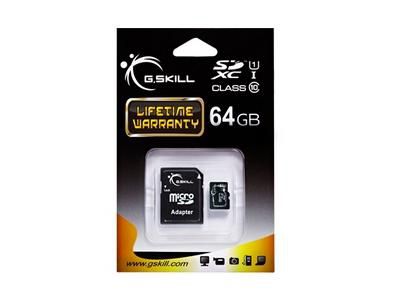 GSkill FF-TSDXC64GA-U1 W128303310 Memory Card 64 Gb Sdxc 