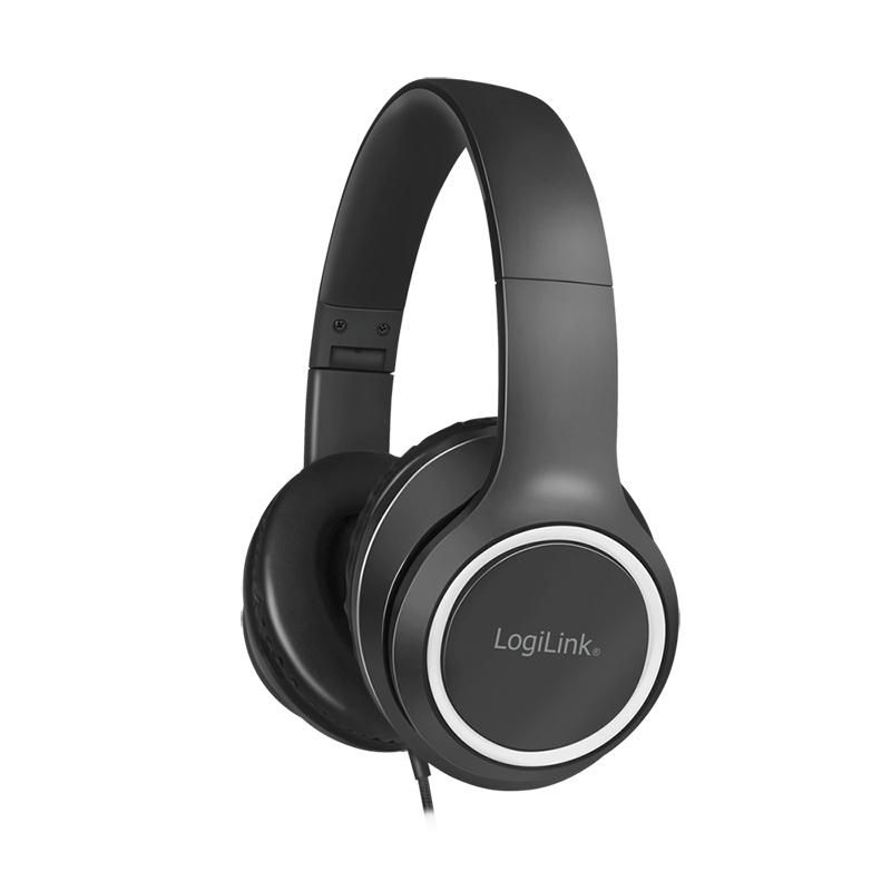 LogiLink HS0053 W128302157 HeadphonesHeadset Wired 