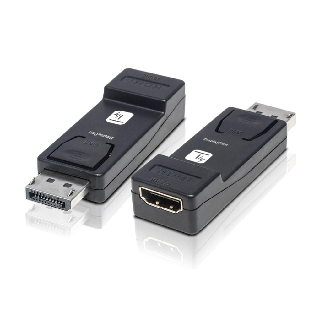 TECHLY Adapter - DisplayPort Stecker auf HDMI 4K 30Hz