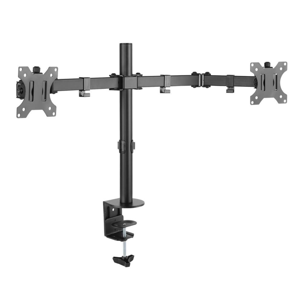 DESK MOUNT FOR TWO 13"-32"