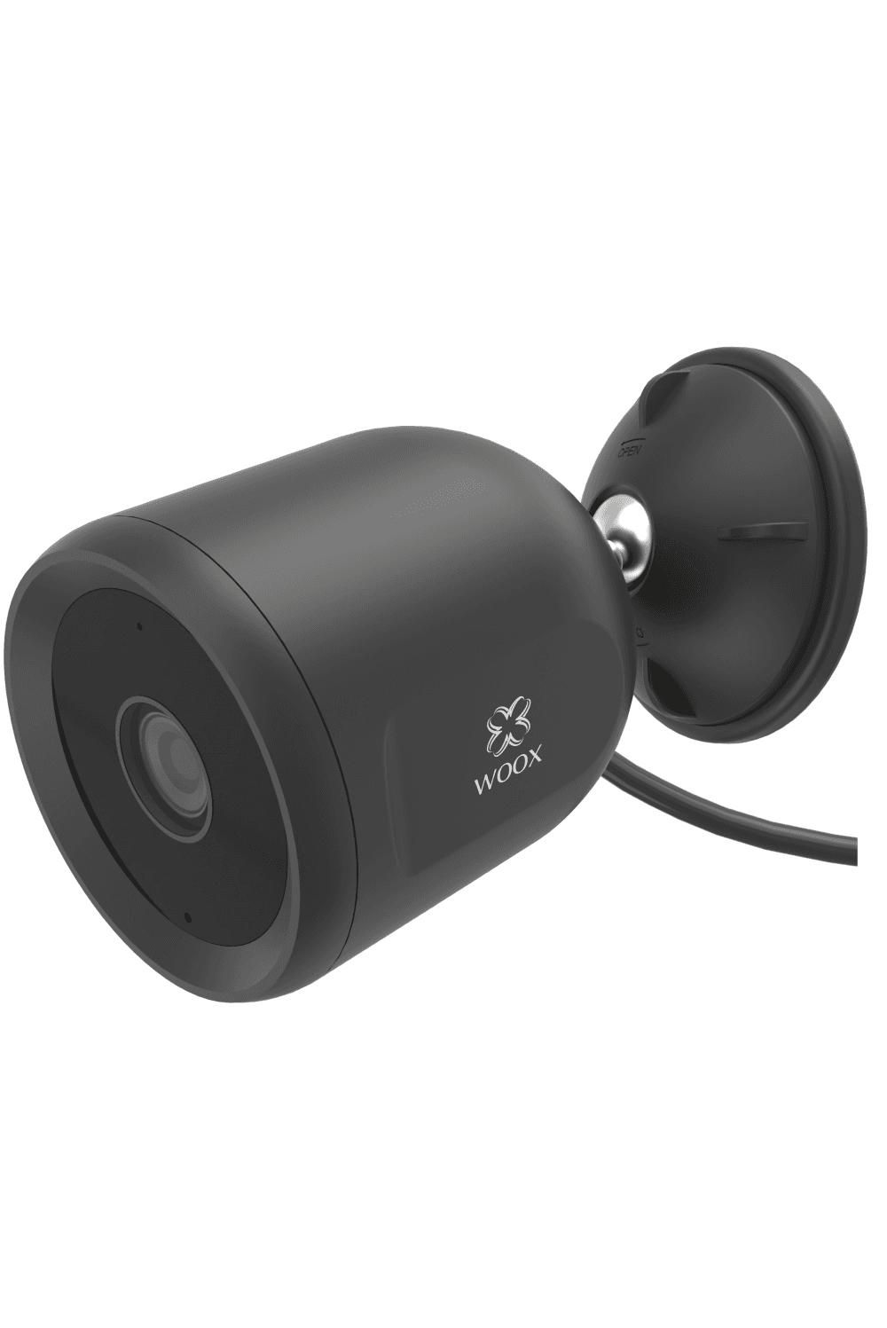 R9044, Da esterno, Cablato e wireless, Soffitto-parete, Nero, Bullet, Antispruzzo