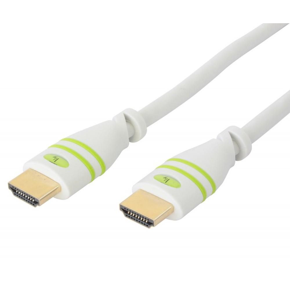 HDMI WHITE CABLE TYPE A MALE