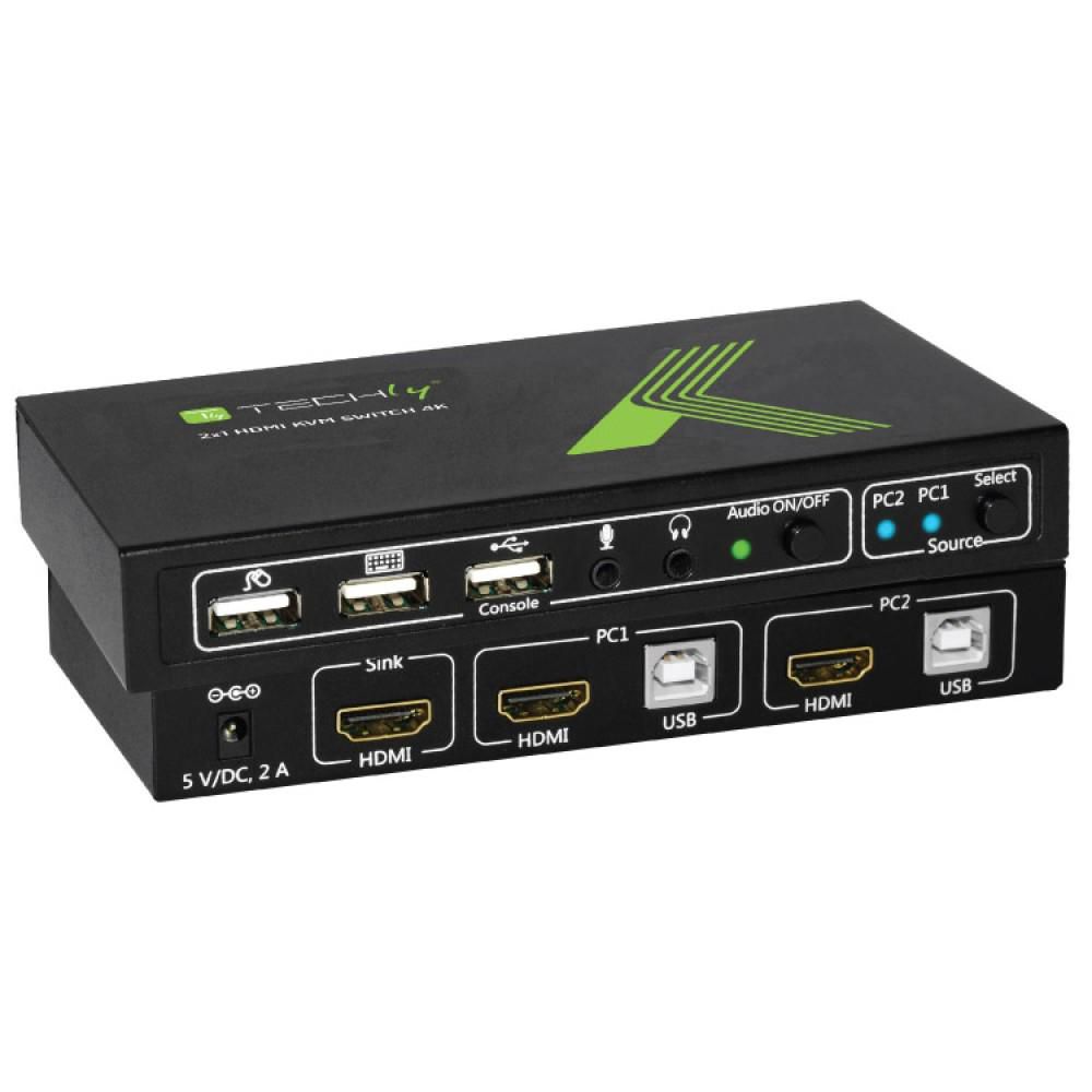 KVM-USB/HDMI SWITCH 2 PORTS