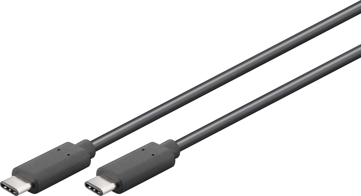 GOOBAY Kabel USB 3.1 SuperSpeed C-St. > C-St. 0,5m [bk]