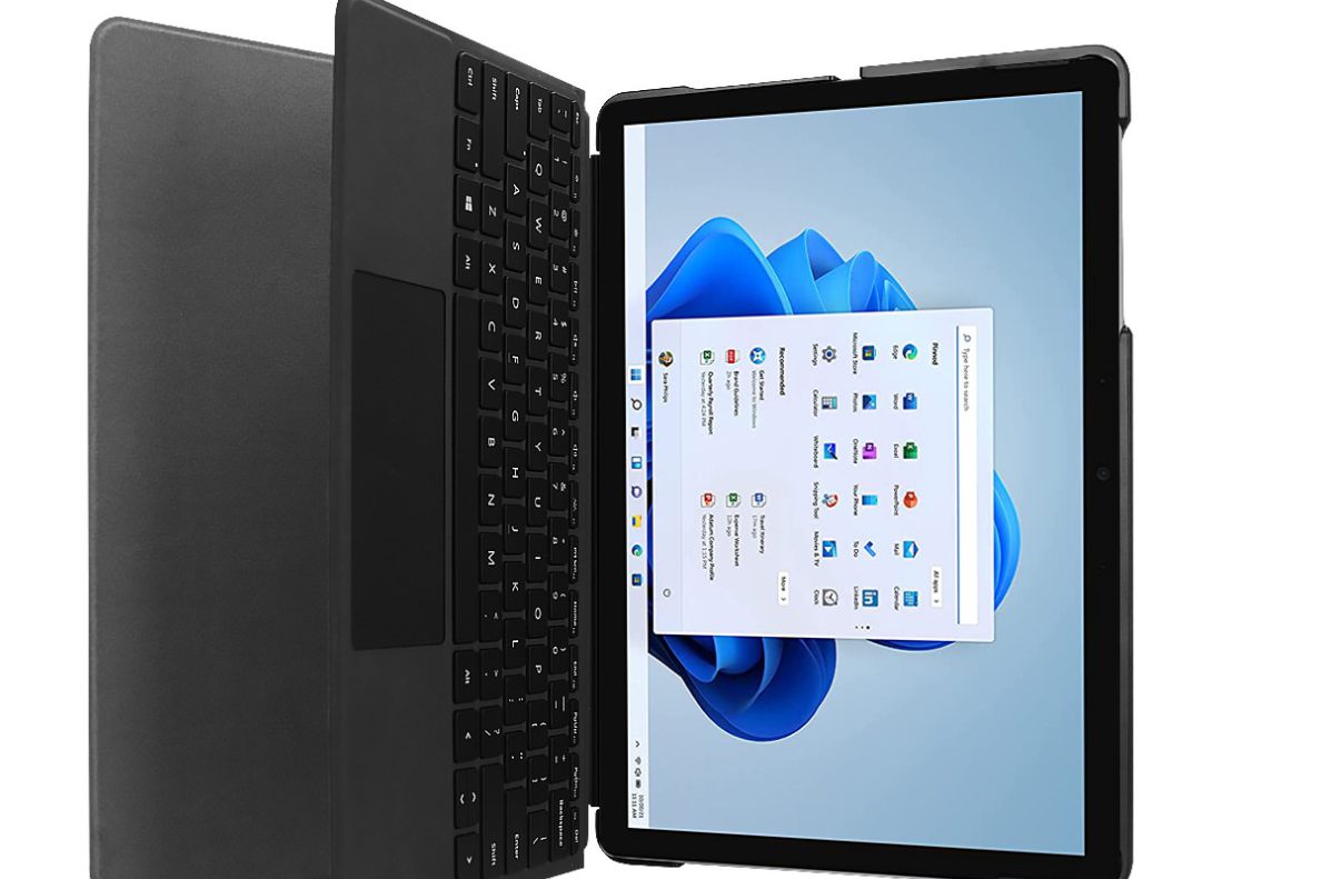 Houston Folio Case For Microsoft Surface Go 3. Black
