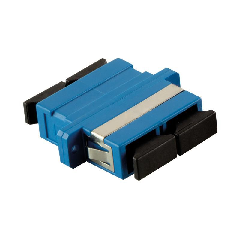 Fibre Adapter Sc Duplex Sm, Blue, With Flange