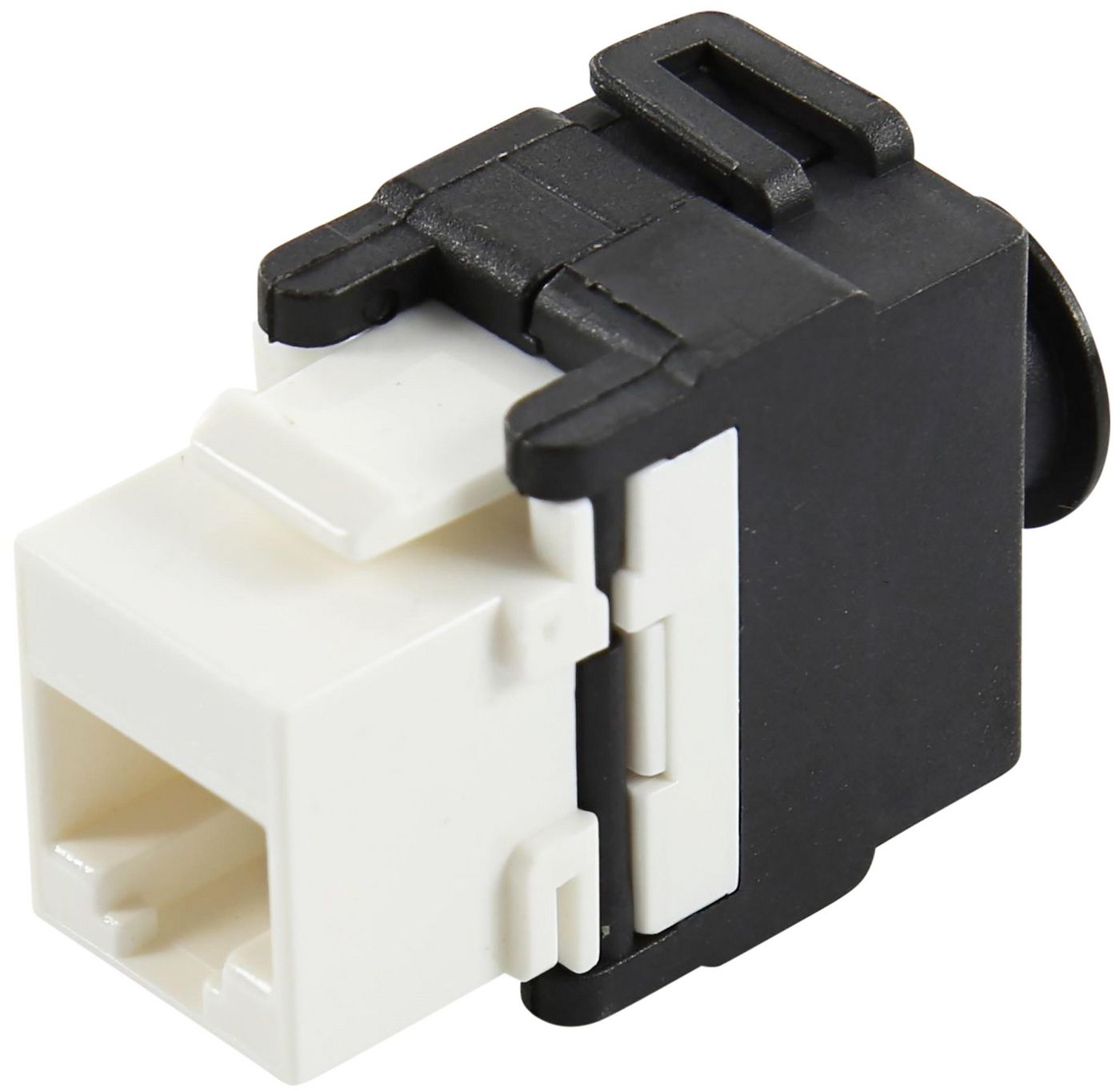 CAT5E UTP TOOLLESS KEYSTONE - JACK WITH CABLE HOLDER - Warranty: 24M