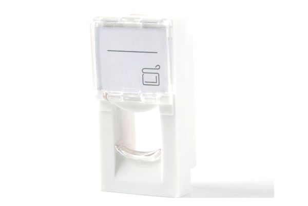 EURO OUTLET 45x22,5 - 1-PORT - MODULE - Warranty: 60M
