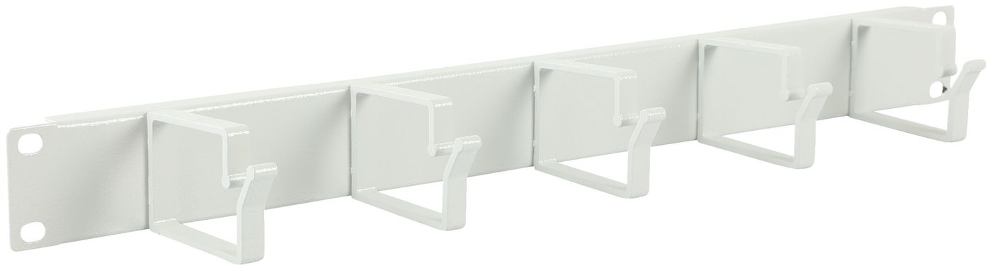 1U 19" CABLE ORGANIZER PANEL,