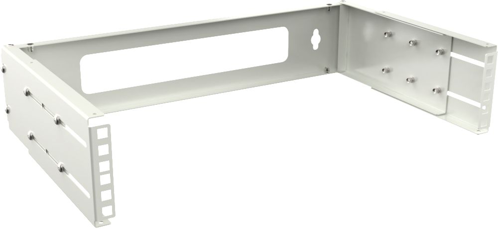 19" 2U Adjustable Depth Open