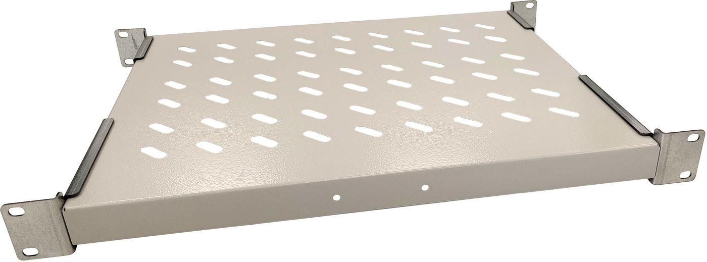 1U 19" D=600MM FIXED SHELF