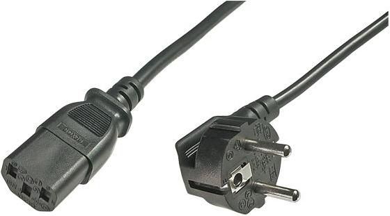 POWER CABLE 0.5M - C13-CEE7/5 - - BLACK - Warranty: 24M