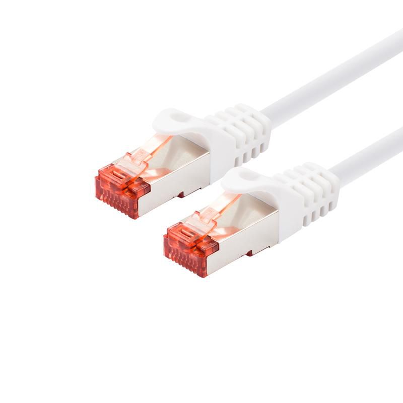 PATCH CABLE CAT6 F/UTP - 3M - WHITE - Warranty 24M