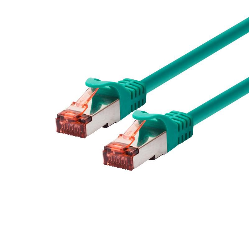 PATCH CABLE CAT6 F/UTP - 15M - GREEN - Warranty 24M