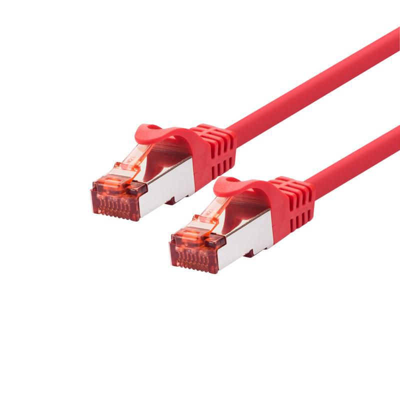 PATCH CABLE CAT6 F/UTP - 0.3M - RED - Warranty 24M