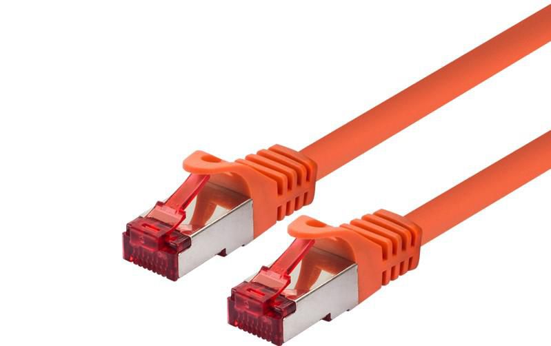 PATCH CABLE S/FTP PIMF 15M - - CAT6 - ORANGE - Warranty: 24M
