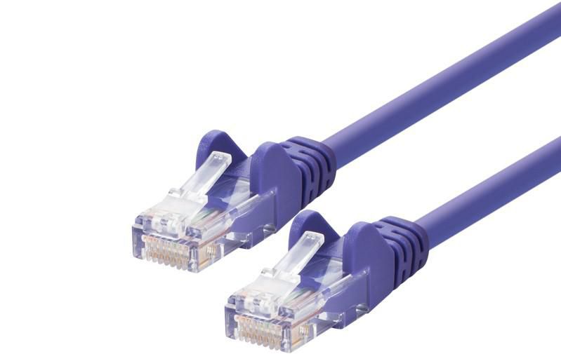 PATCH CABLE U/UTP 7M - CAT5E - - VIOLET - Warranty 24M