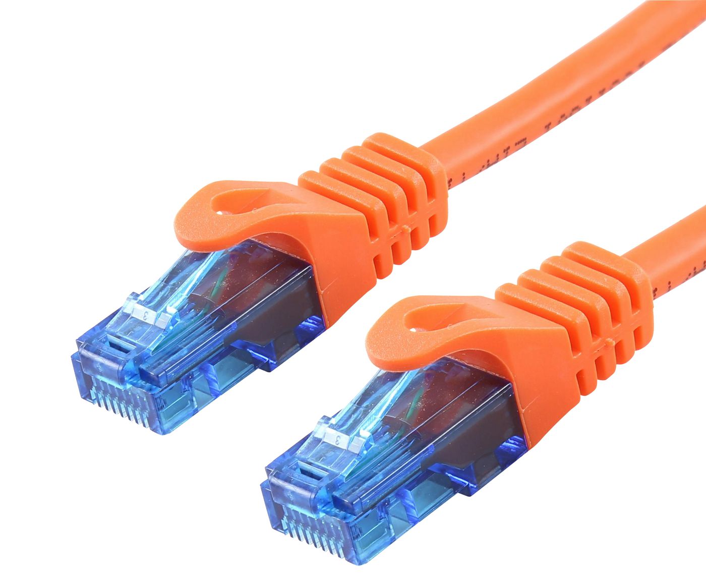 PATCH CABLE U/UTP 1M - CAT5E - - ORANGE - Warranty: 24M