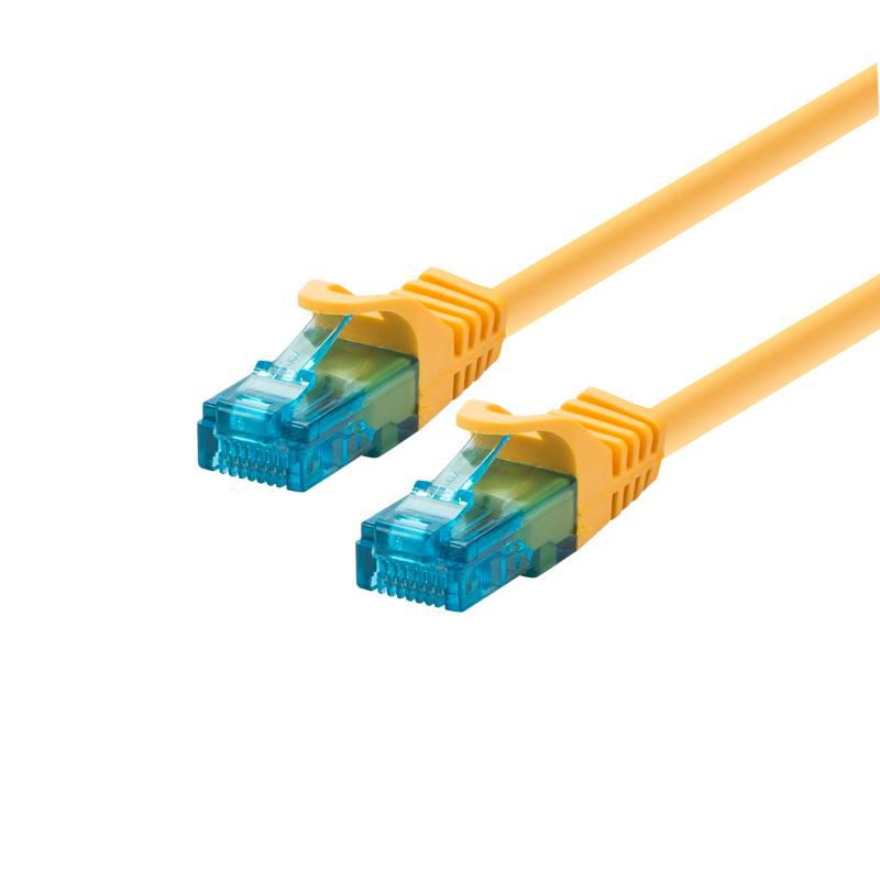 PATCH CABLE U/UTP 10M - CAT5E - - YELLOW - Warranty 24M