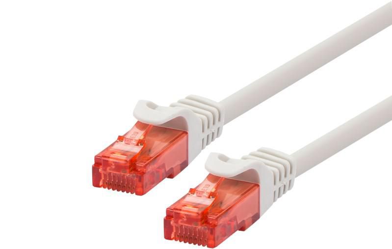 PATCH CABLE U/UTP CAT6 - 25M - IVORY - Warranty: 24M